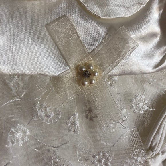 3-6 MONTHS BAPTISM/CHRISTENING BABY DRESS SET - Picture 3 of 8